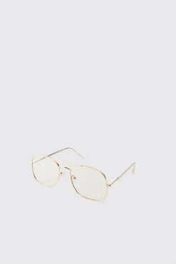 Lunettes Aviateur Monture Transparente