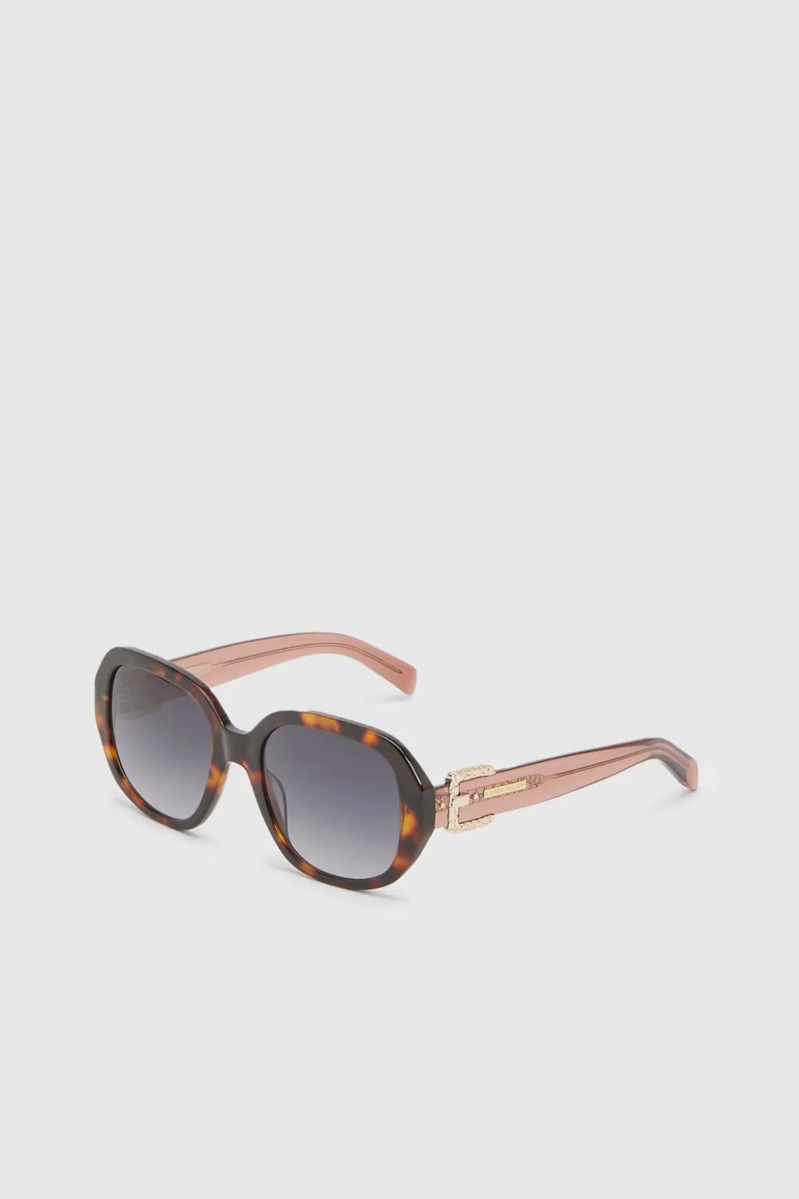Lunettes De Soleil Arrondies Avec Détail Boucle