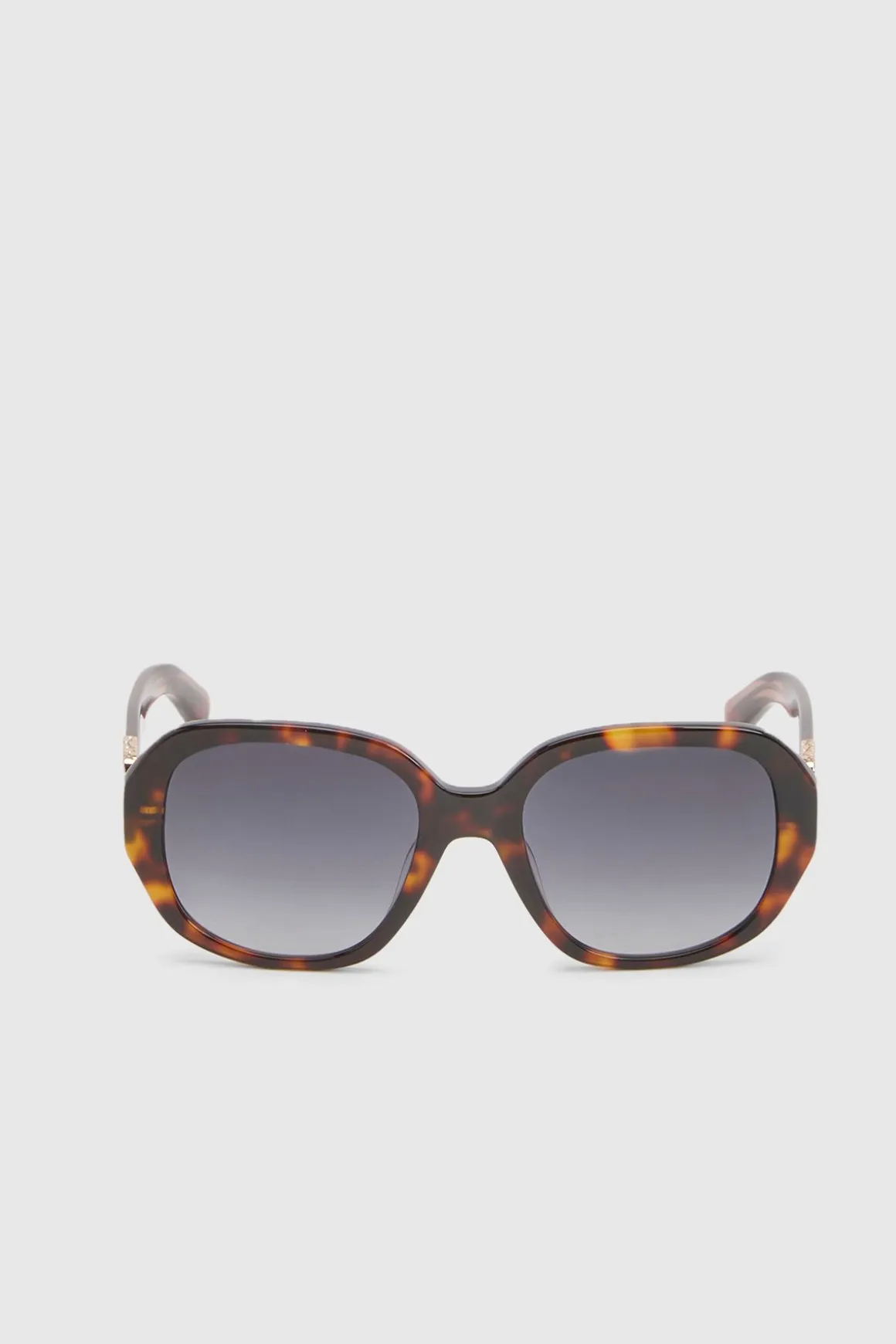 Lunettes De Soleil Arrondies Avec Détail Boucle