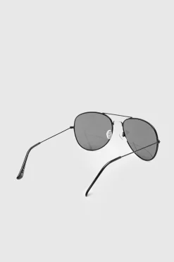 boohoo Lunettes de soleil aviateur à monture e< Lunettes De Soleil