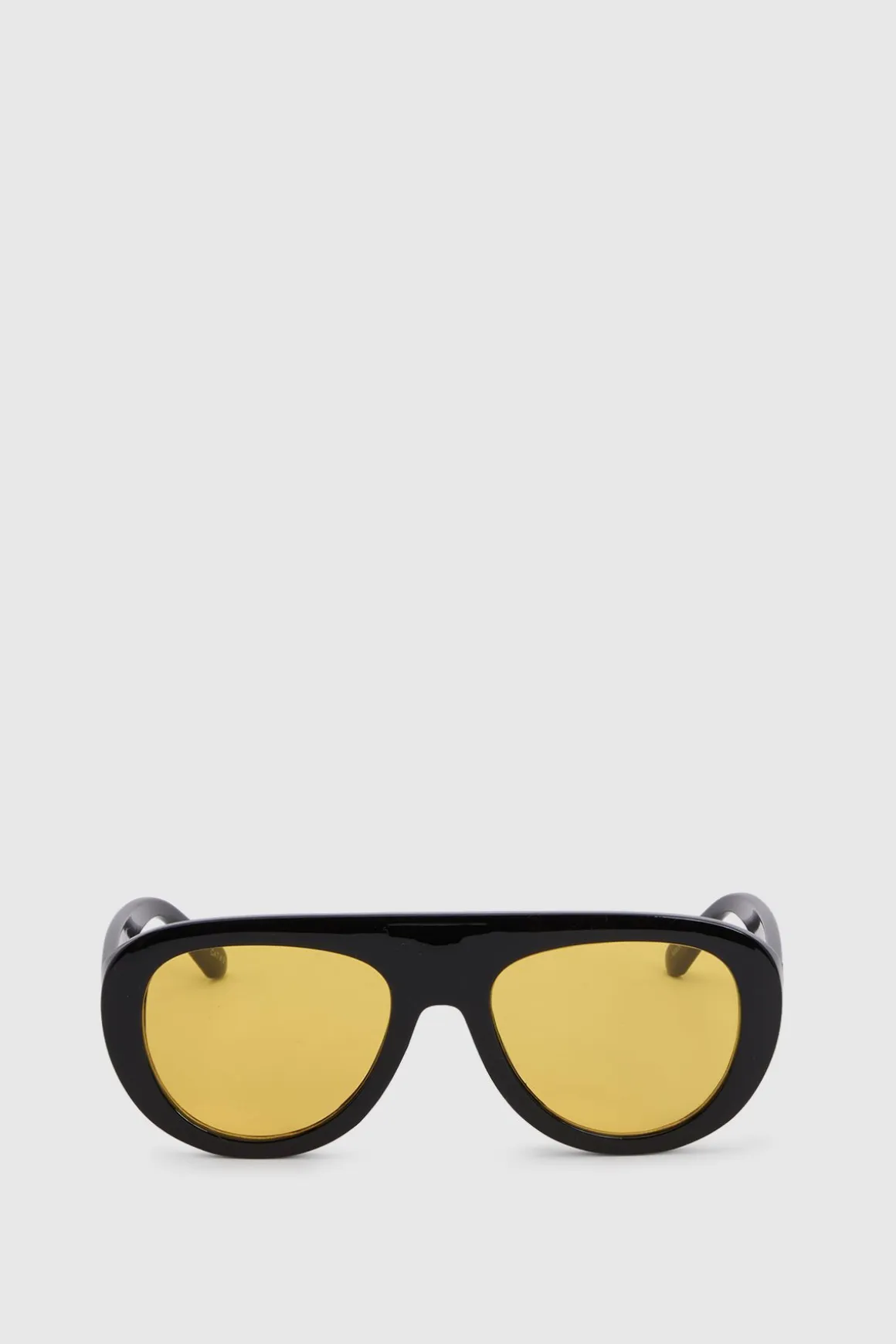 Lunettes De Soleil Aviateur Oversize À Effet Statement