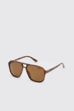 Lunettes de Soleil Aviateur Rétro Surdimensionnées