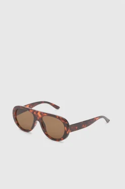 Lunettes De Soleil Aviateur Surdimensionnées