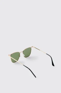 Lunettes De Soleil Carrées Teintées