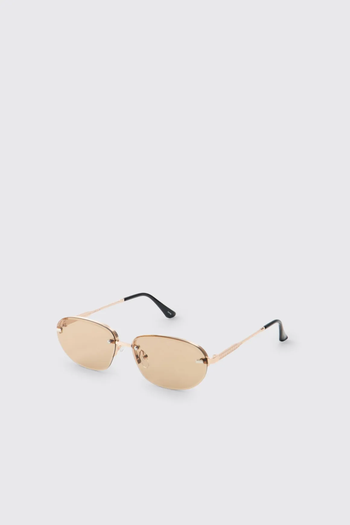 Lunettes De Soleil Ovales Teintées