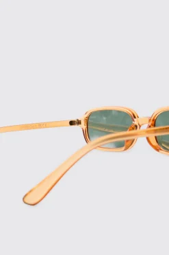 Lunettes De Soleil Rectangulaires En Plastique