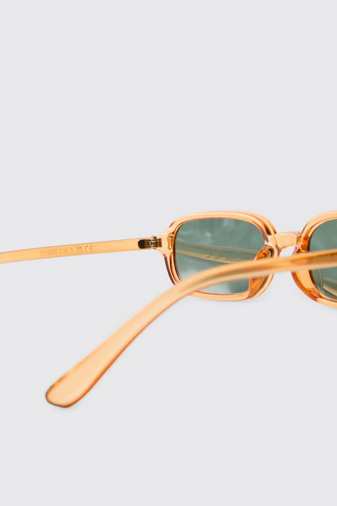 Lunettes De Soleil Rectangulaires En Plastique