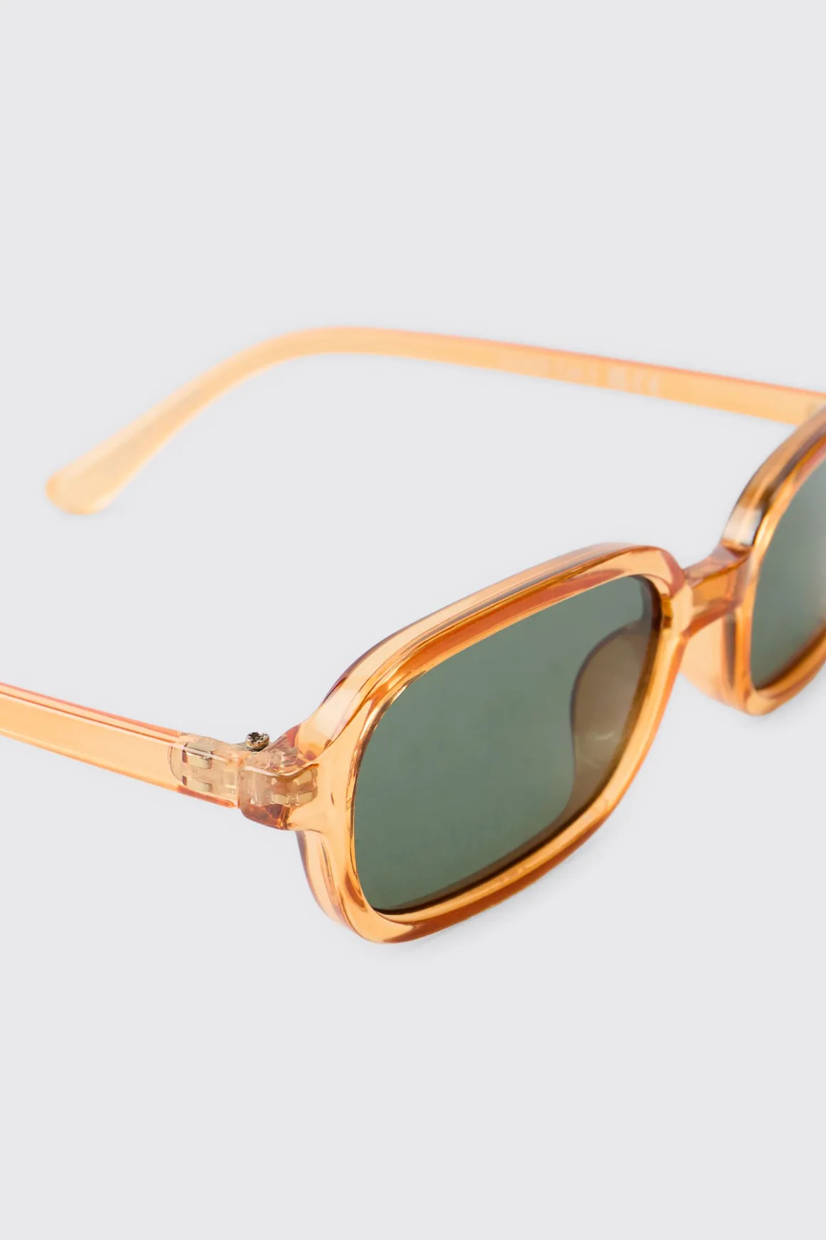Lunettes De Soleil Rectangulaires En Plastique
