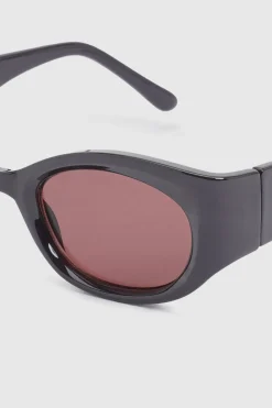 boohoo Lunettes De Soleil Rondes À Monture Épaisse< Lunettes De Soleil