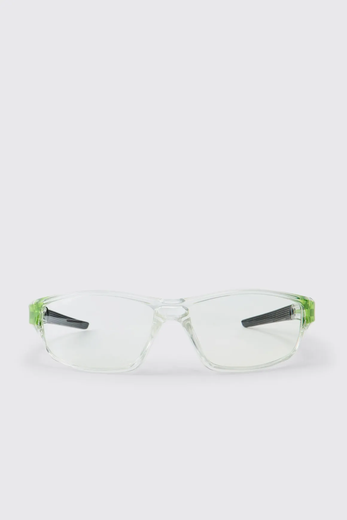 Lunettes De Soleil Sport Transparentes En Plastique