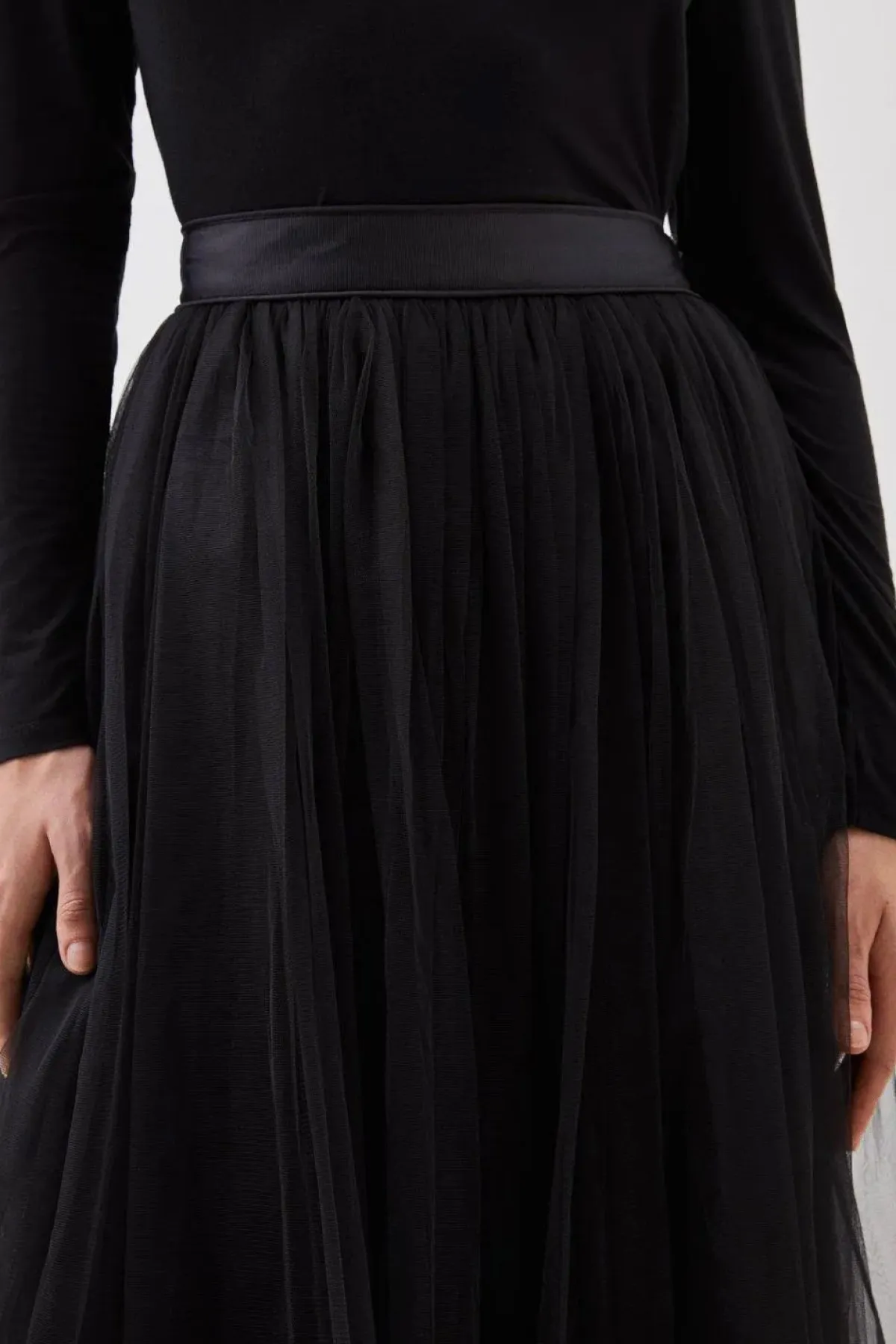 KarenMillen Lydia Millen Jupe Maxi Tissée en Tulle<Femme Jupes|Jupes