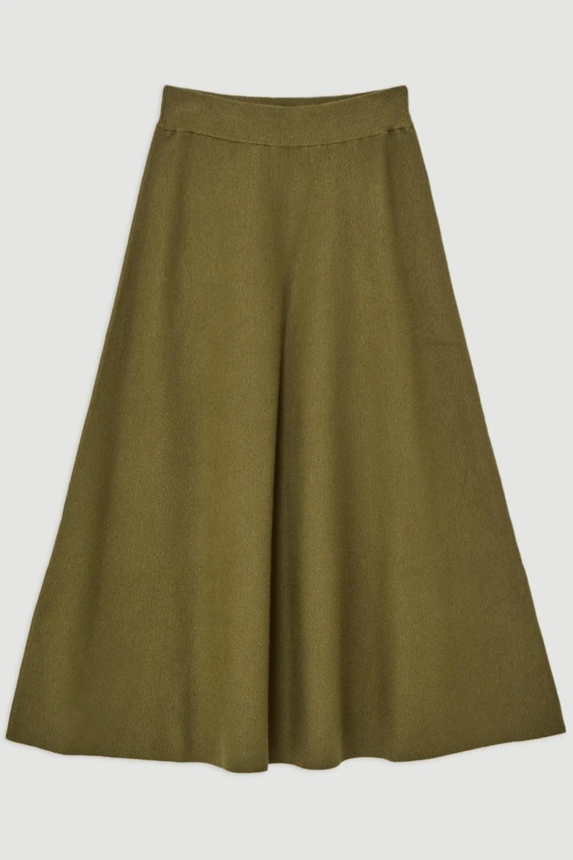 Lydia Millen – Jupe Midi Complète en Mélange de Viscose et Tricot Milano