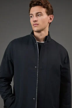 Burton Mac Marine à Col Montant Élégant<Homme Manteaux Et Vestes