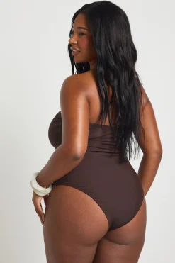 Maillot De Bain Bandeau Plus Essentials