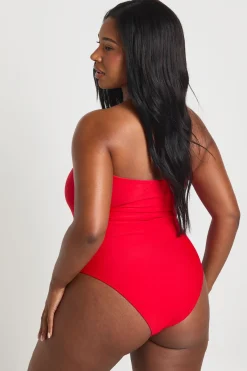 boohoo Maillot De Bain Bandeau Plus Essentials<Femme Maillots De Bain|Tenues De Plage