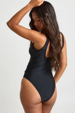 Maillot De Bain Échancré Avec Contrôle Du Ventre