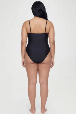 boohoo Maillot De Bain Échancré Avec Détail D'anneau Et Découpe Goutte<Femme Maillots De Bain