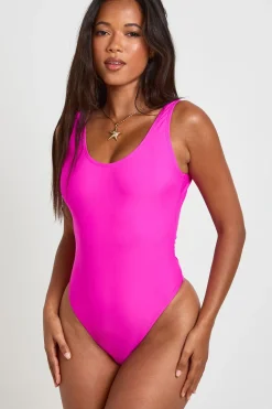boohoo Maillot De Bain Échancré Essentials<Femme Maillots De Bain|Tenues De Plage