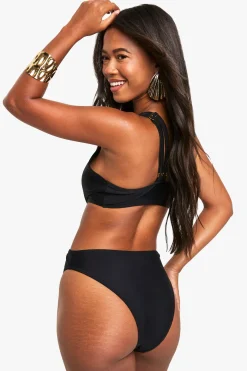 Maillot de bain à découpe une épaule