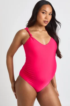 Maillot De Bain De Maternité Avec Détail Noué