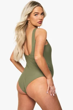 boohoo Maillot de bain de maternité à col carré<Femme Maillots De Bain|Tenues De Plage