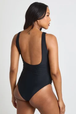 boohoo Maillot De Bain De Maternité À Décolleté Plongeant<Femme Maillots De Bain|Tenues De Plage