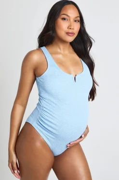 Maillot De Bain De Maternité À Détail En V