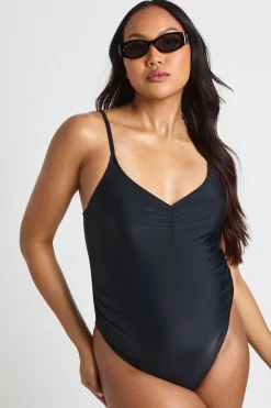 boohoo Maillot De Bain De Maternité Froncé Devant<Femme Maillots De Bain|Tenues De Plage