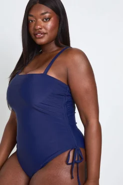 Maillot De Bain Froncé Grande Taille