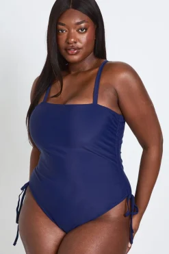 Maillot De Bain Froncé Grande Taille