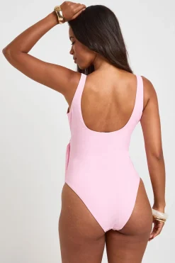 Maillot De Bain Gainant À Détail Cache-cœur