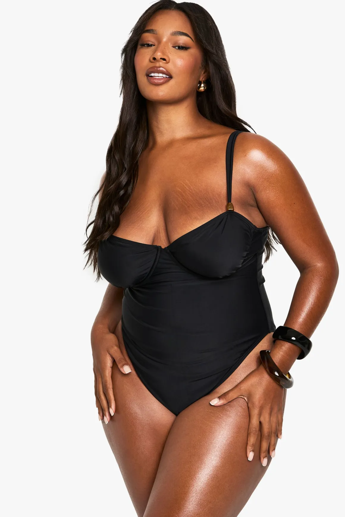 Maillot De Bain Grande Taille À Détail En Résine
