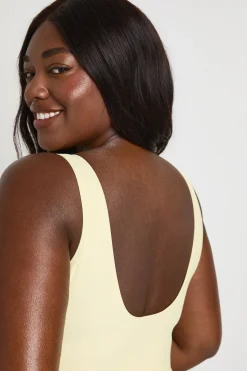 boohoo Maillot De Bain Grande Taille À Encolure Arrondie Essentials<Femme Imprimé Léopard|Tenues De Plage
