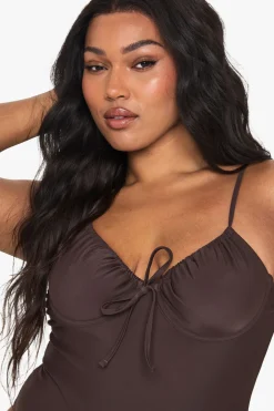 Maillot de Bain Grande Taille Essentials à Armatures