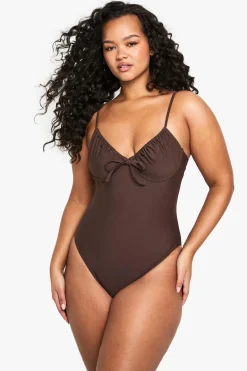 Maillot de Bain Grande Taille Essentials à Armatures