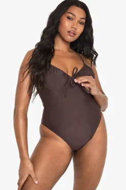 Maillot de Bain Grande Taille Essentials à Armatures