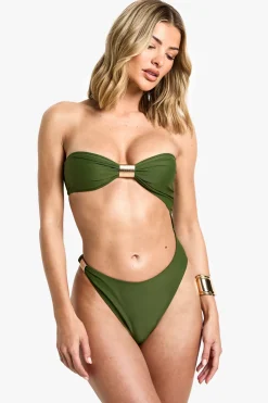 Maillot de bain haut de gamme à bord martelé