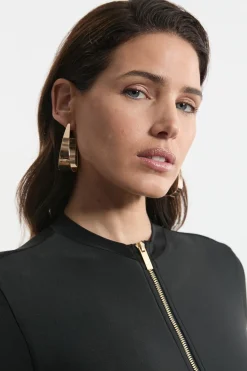 KarenMillen Maillot de bain à manches longues avec zip doré<Femme Maillots De Bain|Tenues De Plage