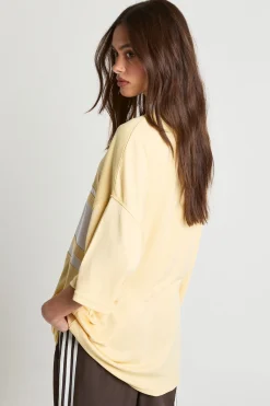 boohoo Maillot de Football à Col Imprimé 22<Femme Looks Preppy|Tops