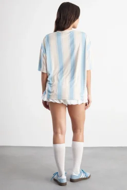 DSGN Studio Maillot De Football À Rayures<Femme Dsgn Studio|Tops