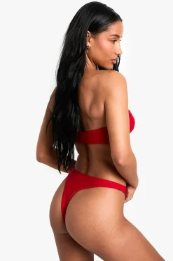 boohoo Maillots de bain essentiels – Haut Bandeau Bikini<Femme Maillots De Bain|Tenues De Plage