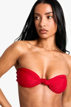 boohoo Maillots de bain essentiels – Haut Bandeau Bikini<Femme Maillots De Bain|Tenues De Plage