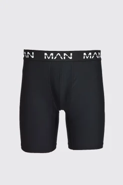 boohooMAN Man Active Performance Boxer long de 7 pouces<Homme Tenues De Sport Grande Taille|Tout Afficher