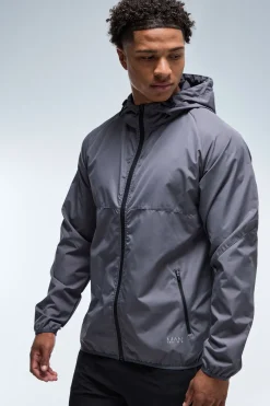 Man Active Ripstop Shower Resist Windbreaker