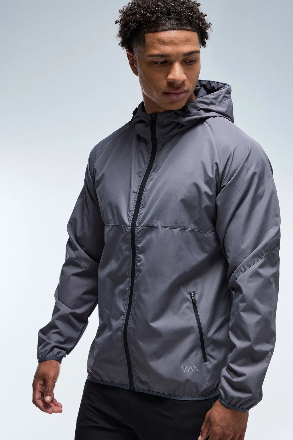 Man Active Ripstop Shower Resist Windbreaker