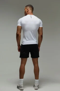 Man Active Short de gym stretch avec poches zippées 5 pouces