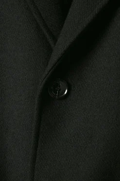 Manteau Black Signature 3 boutons en mélange de laine Epsom