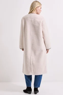 Dorothy Perkins Manteau Borg à Détails Boutons-Bascule en synthétique<Femme Manteaux Et Vestes D’Automne|Vestes & Manteaux