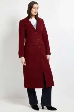 Wallis Manteau Boutonné en Sergé Principles by<Femme Vestes & Manteaux