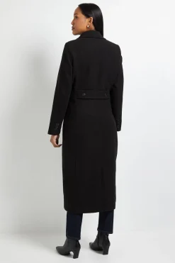 Wallis Manteau Boutonné en Sergé Principles by<Femme Manteaux Et Vestes D’Automne|Vestes & Manteaux